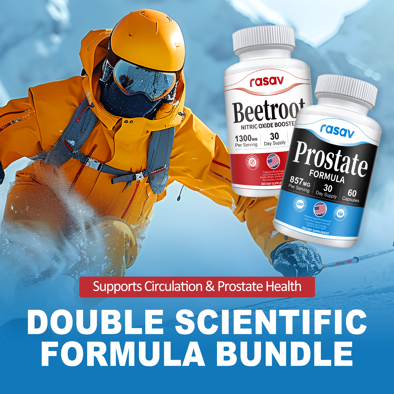 Prostate Supplement & Beet Root Booster Kit for Men