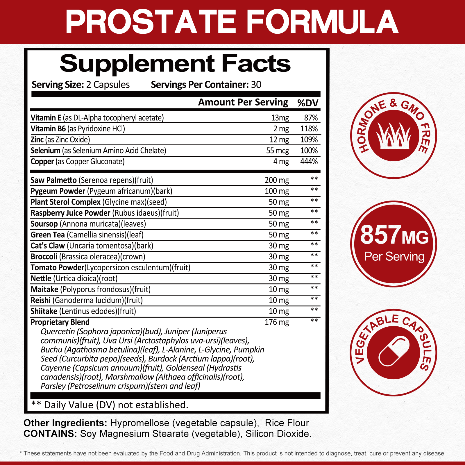 Prostate Supplement & Nitric Oxide Booster Kit for Men