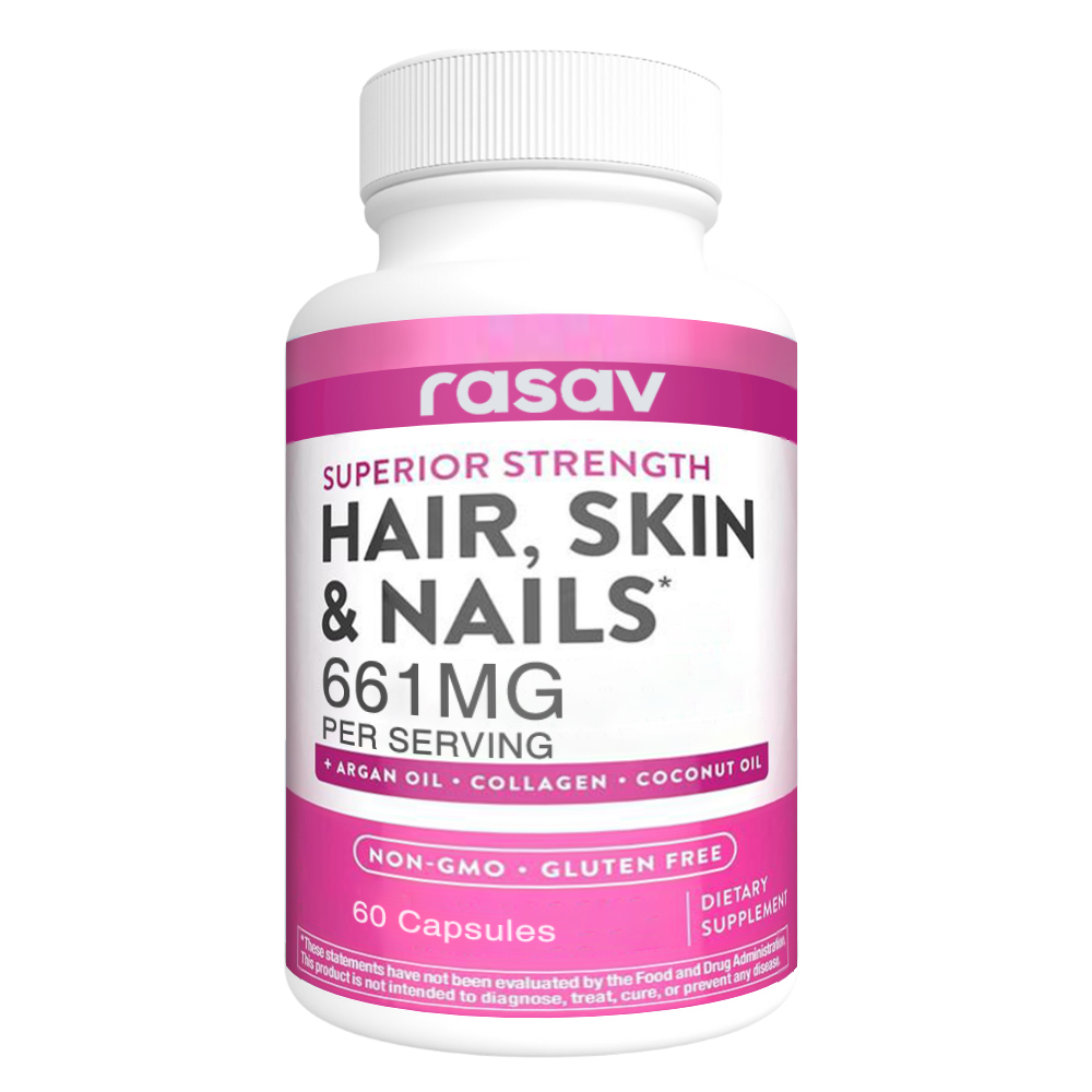 Hair, Skin & Nails Vitamins, 60 Capsules
