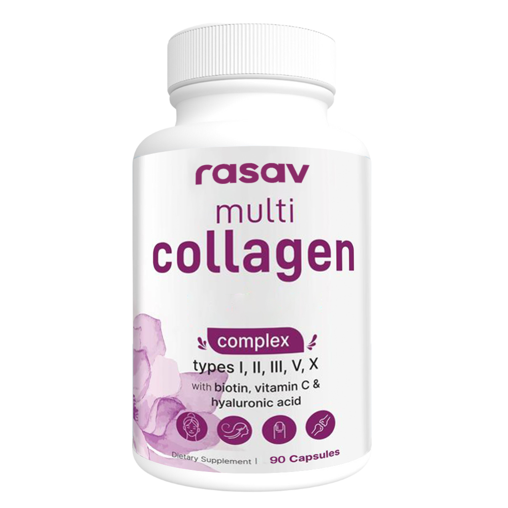 Collagen Complex Supplement 90 Premium Non-GMO Capsules