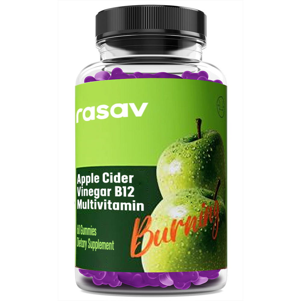 Apple Cider Vinegar Gummies, Supports Digestion, Detox & Cleansing, 60 Gummies