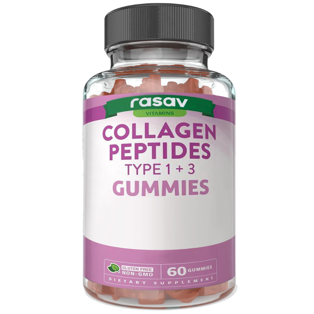 Collagen Powder Gummies - Supplement for Skin - Edible,60 Gummies